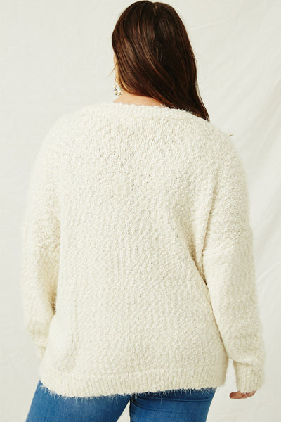 【HI FI FNK】Luar Collar Cardigan Shirt Faux Horn Button-Up Cardigan | Chico's