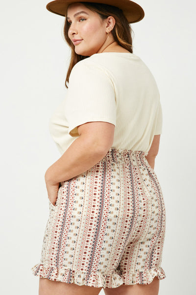 COMING TO MY SENSES WOVEN TOP