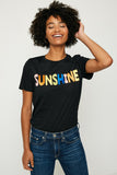 HY1157W OFF WHITE Plus Sunshine Flocked T Shirt Back
