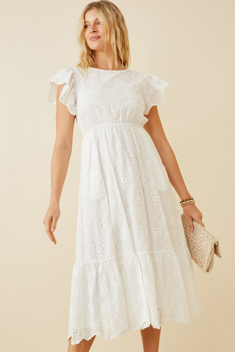 crochet dress womens Floral Embroidered Crochet Dress