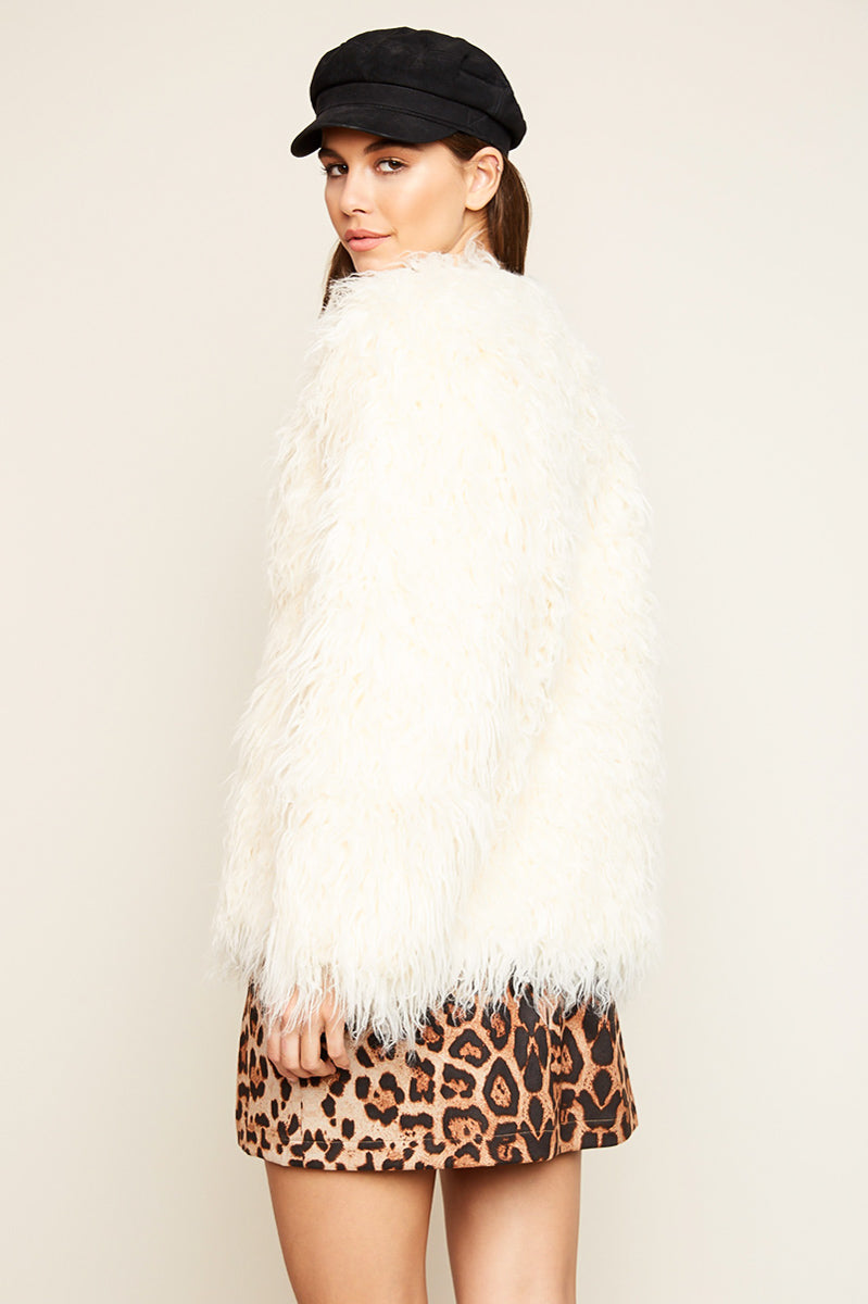 Faux Fur Jacket