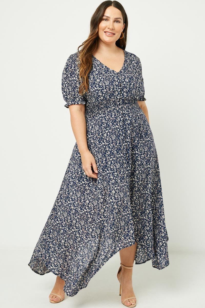 hayden los angeles maxi dress Boho Floral Maxi Dress