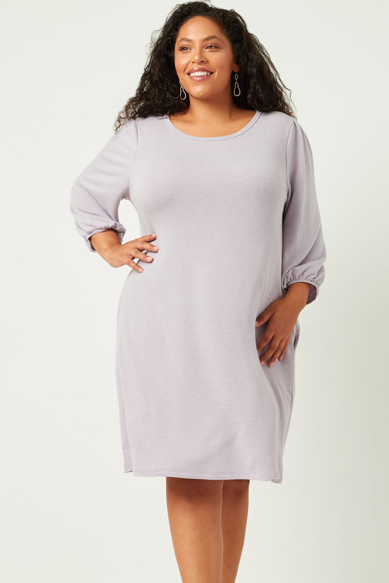 Balloon Long Sleeve Dresses for Women | Boho Inspired Inclusive Outfits Lavender / 1XL Lavender Women's Dresses T Shirt Dresses Hayden Los Angeles Balloon Long Sleeve Dresses for Women | Boho Inspired Inclusive Outfits Lavender / 1XL Lavender Women's Dresses T Shirt Dresses Hayden Los Angeles