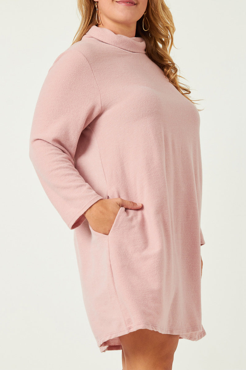 Turtle Neck Long Sleeve Dresses For Women | Boho Inspired Inclusive Outfits Teal / L Teal Women's Dresses T Shirt Dresses Hayden Los Angeles Turtle Neck Long Sleeve Dresses For Women | Boho Inspired Inclusive Outfits Teal / L Teal Women's Dresses T Shirt Dresses Hayden Los Angeles