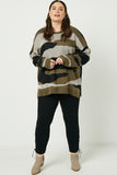 Camo Knit Sweater