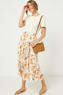 HJ3359 Mauve Womens Textured Rib Short Sleeve Knit Top Back