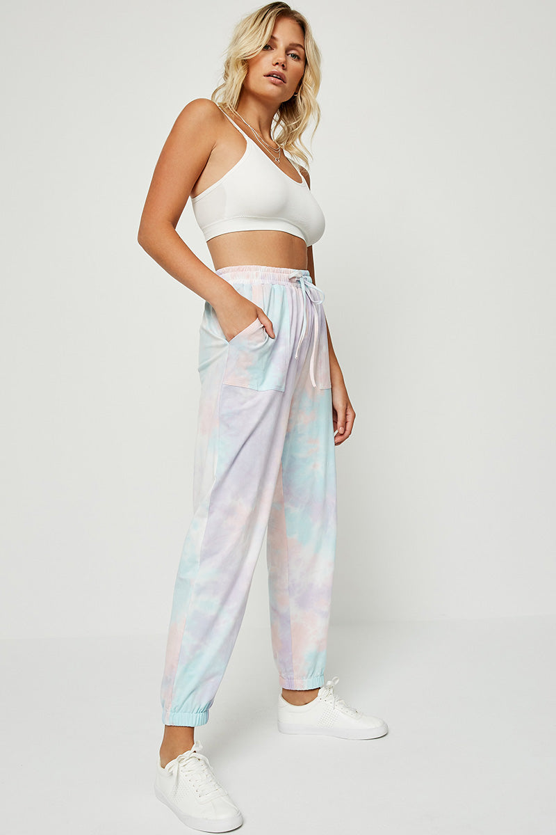 Tie-Dye Drawstring Jogger