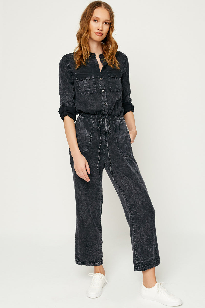 Womens Black Jumper Dress | Boho Inspired Inclusive Outfits Charcoal / L Charcoal Women's Jumpsuits Jumpsuits Hayden Los Angeles Womens Black Jumper Dress | Boho Inspired Inclusive Outfits Charcoal / L Charcoal Women's Jumpsuits Jumpsuits Hayden Los Angeles