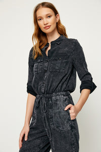 Plus Mineral Washed Jumper Back