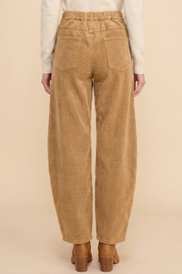 Straight Leg Relaxed Fit Corduroy Pants