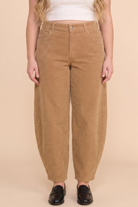 Straight Leg Relaxed Fit Corduroy Pants