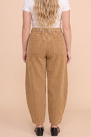 Straight Leg Relaxed Fit Corduroy Pants