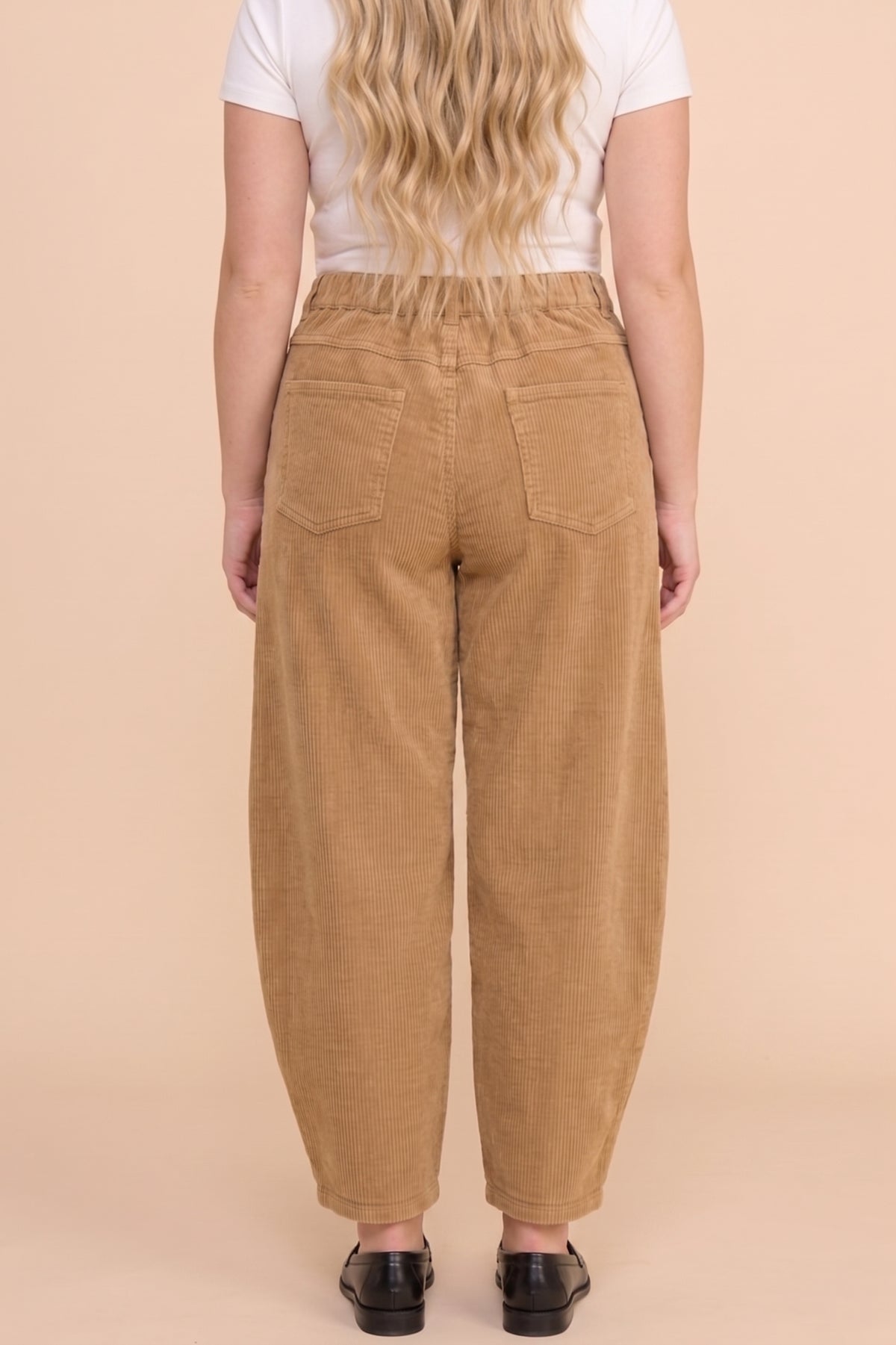 Straight Leg Relaxed Fit Corduroy Pants