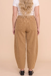 Straight Leg Relaxed Fit Corduroy Pants