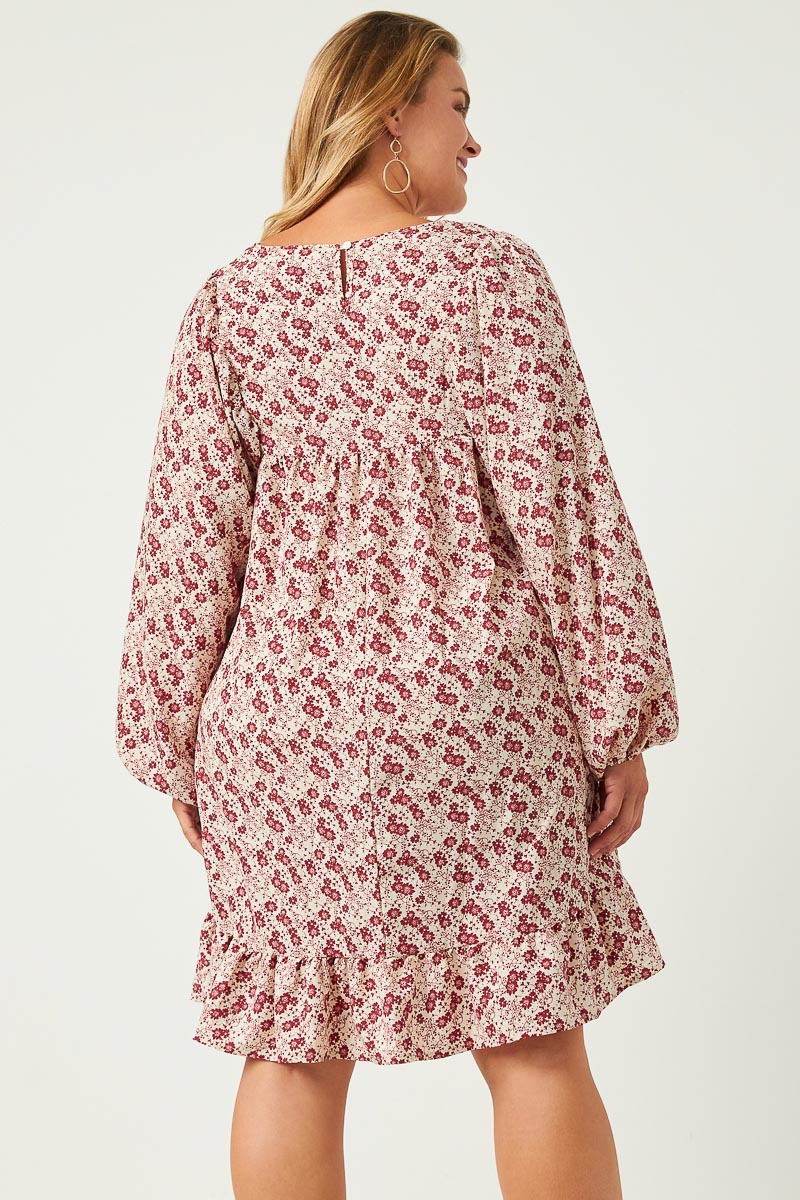 Baby Doll Long Sleeve Floral Dress Alana Floral Babydoll Tiered Mini Dress Burnt Orange L Baby Doll Long Sleeve Floral Dress Alana Floral Babydoll Tiered Mini Dress Burnt Orange L