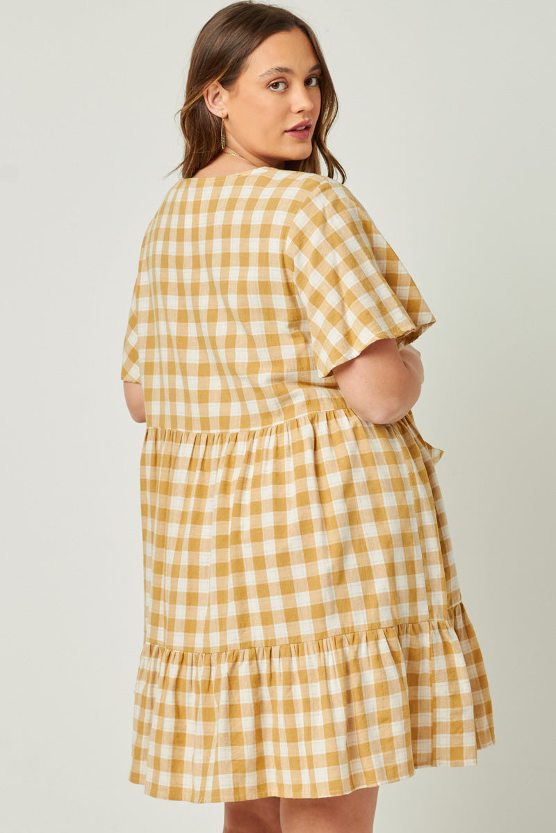 Womens Button Down Dress