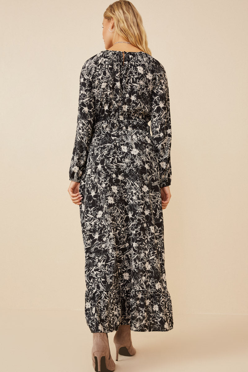 Long Sleeve Boho Maxi Dress Long Sleeve Floral Dresses For Women Boho Inspired Inclusive Outfits Black M Black *Women's Dresses Casual Dresses Hayden Los Angeles Long Sleeve Boho Maxi Dress Long Sleeve Floral Dresses For Women Boho Inspired Inclusive Outfits Black M Black *Women's Dresses Casual Dresses Hayden Los Angeles