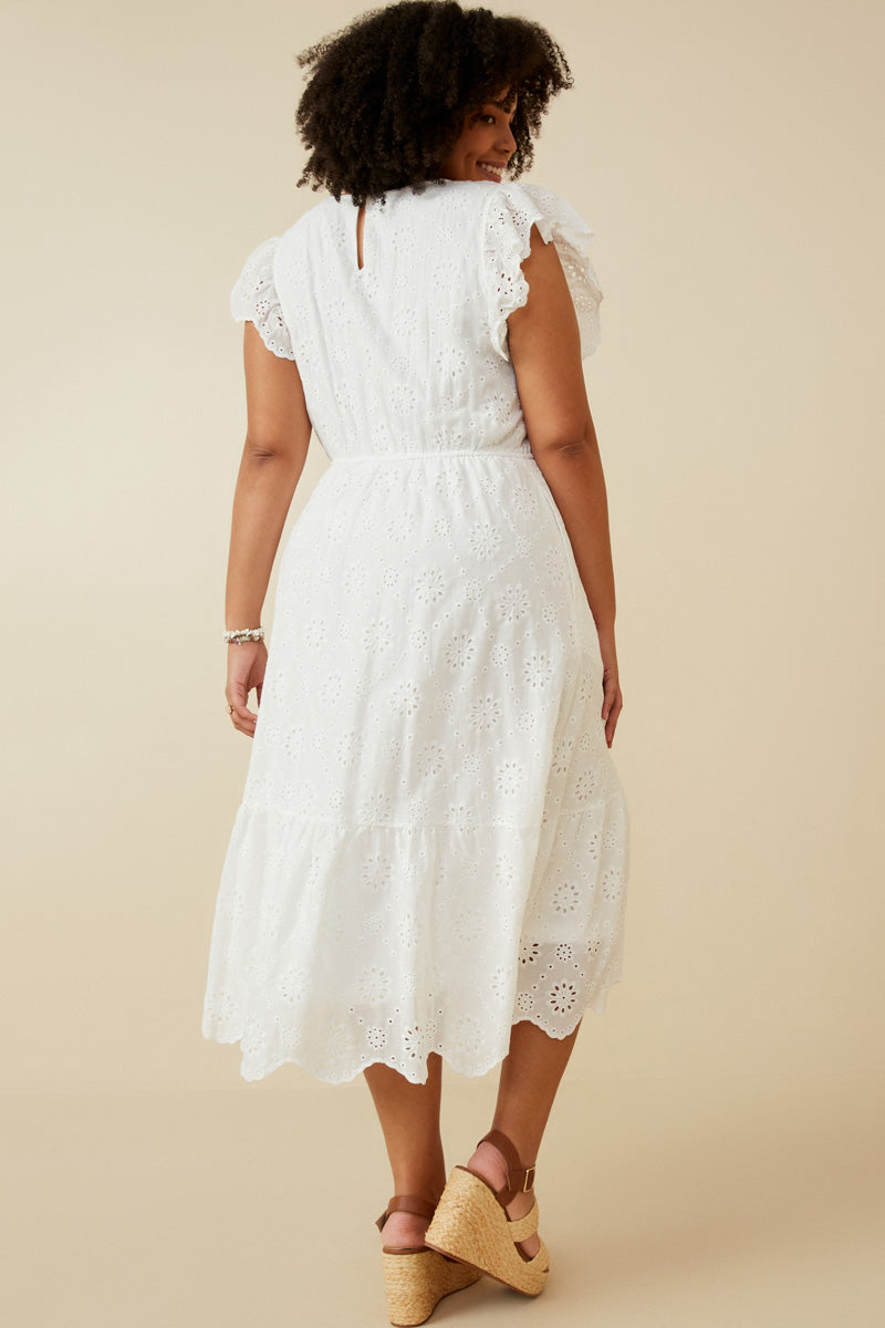 Floral Embroidered Crochet Dress | Boho Inspired Inclusive Outfits Off White / 1XL Off White *Women's Dresses Casual Dresses Hayden Los Angeles Floral Embroidered Crochet Dress | Boho Inspired Inclusive Outfits Off White / 1XL Off White *Women's Dresses Casual Dresses Hayden Los Angeles