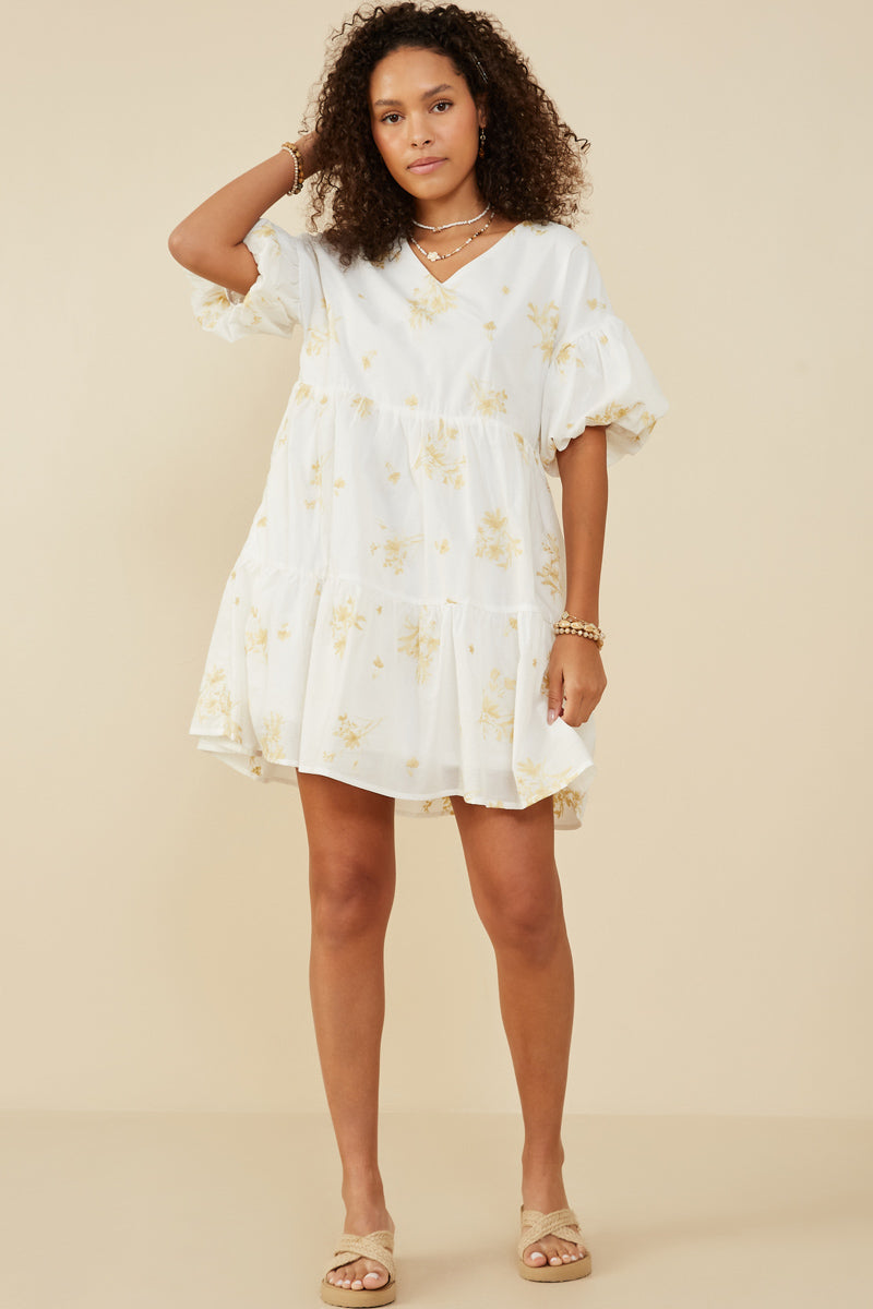 womens embroidered floral dress Beloved Bloom Embroidered Floral Maxi Dress VICI