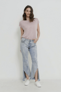 N2100W MID DENIM- Back